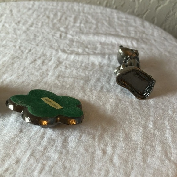 Pewter Figurines- Monkey (2002), Bear (2003), Ladybug (2004), Cat (2005) Vintage - Picture 13 of 16